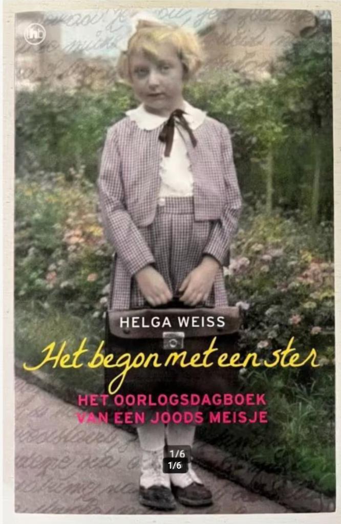 Het begon met een ster - Helga Weiss, Boeken, Oorlog en Militair, Zo goed als nieuw, Ophalen of Verzenden