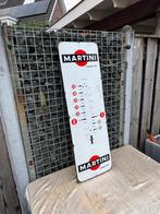 Vintage Martini Thermometer Emaille Reclamebord, Ophalen