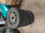 Zgan winterbanden 195/55r15 + velgen 5x115 naaf 67 boutgat15, Ophalen, Zo goed als nieuw