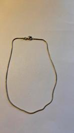 Ketting zilver 33 cm lang gemerkt 925, Ophalen of Verzenden, Zilver, Ketting