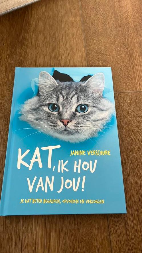Janine Verschure - Kat, ik hou van jou!, Boeken, Dieren en Huisdieren, Zo goed als nieuw, Katten, Ophalen of Verzenden