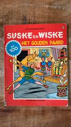 Suske en Wiske het gouden paard 1e druk, Boeken, Stripboeken, Gelezen, Willy Vandersteen, Eén stripboek, Ophalen of Verzenden