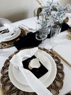 Te huur: placemat jute € 1,00 - Diners, bruiloften, 21-diner, Ophalen, Nieuw, Overige