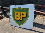 Mega BP emaille reclamebord, Ophalen
