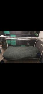 Voetbal goal bed 90x200 jongens droom!!, Huis en Inrichting, Slaapkamer | Bedden, Gebruikt, 90 cm, Eenpersoons, Wit
