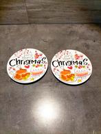 Blond Amsterdam Kerst petit four bordjes., Huis en Inrichting, Keuken | Servies, Blond Amsterdam, Ophalen of Verzenden, Zo goed als nieuw