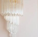 Italiaanse Novaresi wandlamp met kristallen, Ophalen of Verzenden, Zo goed als nieuw