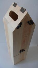 Wijncadeau voor 1 fles / schemerlamp (nieuw), Huis en Inrichting, Lampen | Tafellampen, Ophalen of Verzenden, Nieuw, Hout, Minder dan 50 cm