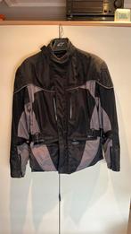 Grijs/zwarte motorjas MQP maat S, Jas | textiel, Heren, MQP, Ophalen of Verzenden