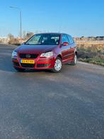 Volkswagen Polo 1.4 55KW 2005 rood, 74 pk, Zwart, Origineel Nederlands, Handgeschakeld
