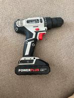 Powerplus POWC1060 Accu schroefboormachine 14,4V, Ophalen, Zo goed als nieuw, Boor- en Schroefmachine
