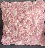 Kussenhoes, roze. 60x60 2x, Verzenden, Zo goed als nieuw, Roze, Vierkant
