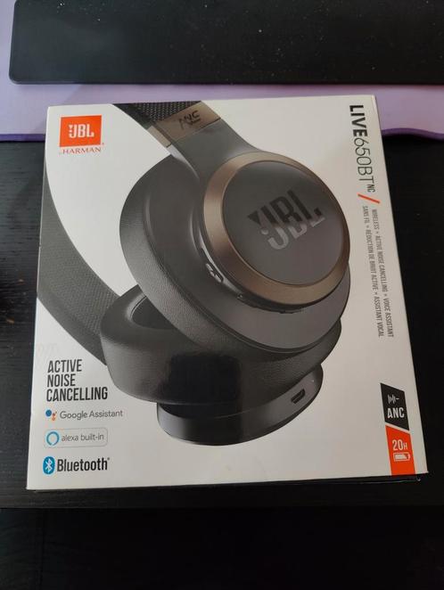 JBL Live 650BT, Audio, Tv en Foto, Koptelefoons, Gebruikt, Op oor (supra aural), Overige merken, Draadloos, Bluetooth, Ophalen of Verzenden