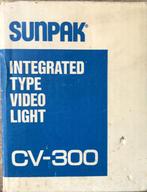 Sunpak videolight CV-300, Audio, Tv en Foto, Fotografie | Flitsers, Overige merken, Ophalen of Verzenden, Zo goed als nieuw