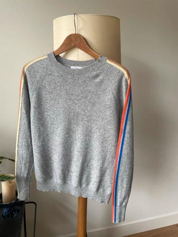Cashmere Jake*s Trui Grijs Regenboog Maat S beschikbaar voor biedingen