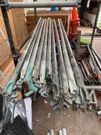 Layher schoren 3137, Doe-het-zelf en Verbouw, Steigers, Ophalen, Gebruikt, Gevelsteiger, 5 meter of hoger