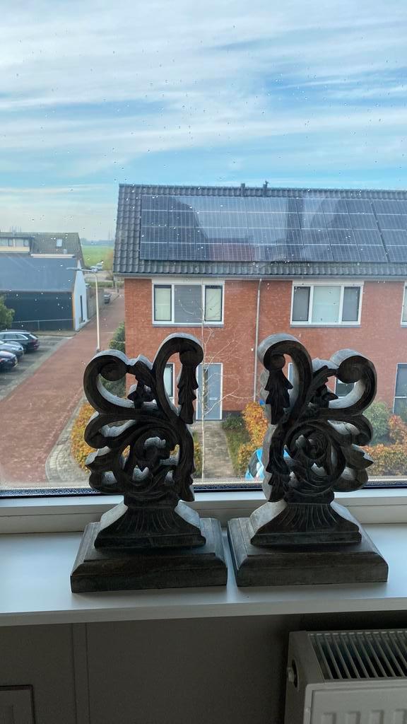 Houten Ornamenten - Landelijke Stijl set, Huis en Inrichting, Woonaccessoires | Wanddecoraties, Gebruikt, Ophalen