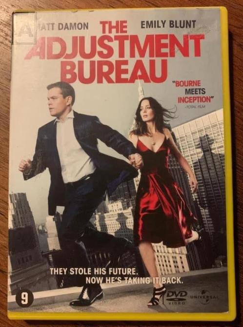 DVD The Adjustment Bureau; Matt Damon, Emily Blunt, Cd's en Dvd's, Dvd's | Thrillers en Misdaad, Zo goed als nieuw, Vanaf 9 jaar