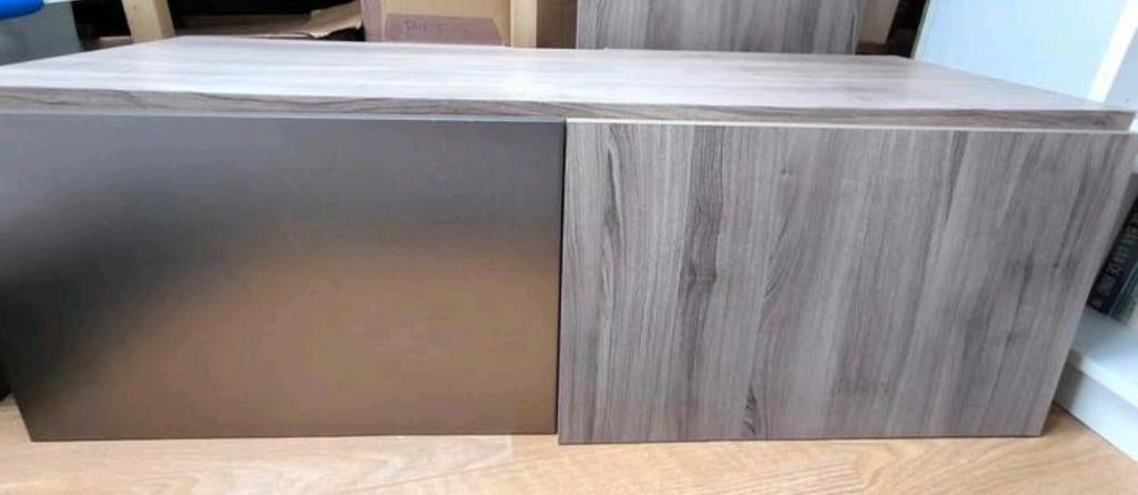 Ikea besta kast walnoot 120x40, Huis en Inrichting, Kasten | Dressoirs, 100 tot 150 cm, 25 tot 50 cm, Ophalen