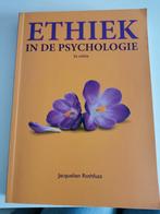 Jacqueline Rothfusz - Ethiek in de psychologie, Boeken, Psychologie, Jacqueline Rothfusz, Ophalen of Verzenden, Zo goed als nieuw
