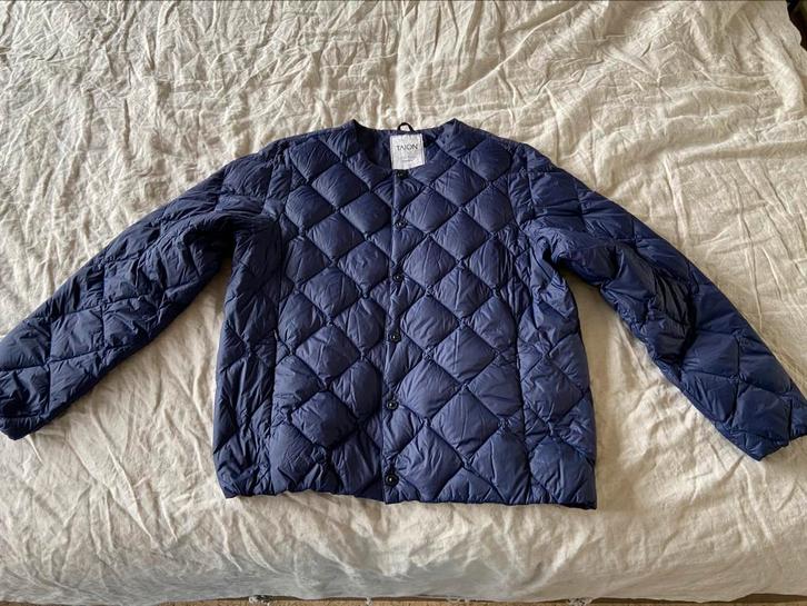 Taion City Line quilted jas - maat M - zeer goed, Kleding | Heren, Jassen | Winter, Zo goed als nieuw, Maat 48/50 (M), Blauw, Ophalen of Verzenden