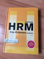 Leerboek HRM - Frits Kluijtmans, Ophalen of Verzenden, Gamma, Nieuw, HBO