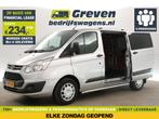 Ford Transit Custom 270 2.0 TDCI L1H1 Airco 2xSchuifdeur Cru, Voorwielaandrijving, Stof, 4 cilinders, Origineel Nederlands