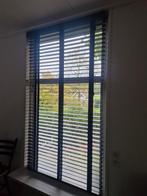Houten Jaloezie 2x zwart, Ophalen, Zo goed als nieuw, Zwart