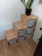 Trofast Ikea Grenen zgan incl bakken, Huis en Inrichting, Ophalen, 50 tot 100 cm, Zo goed als nieuw, Minder dan 100 cm