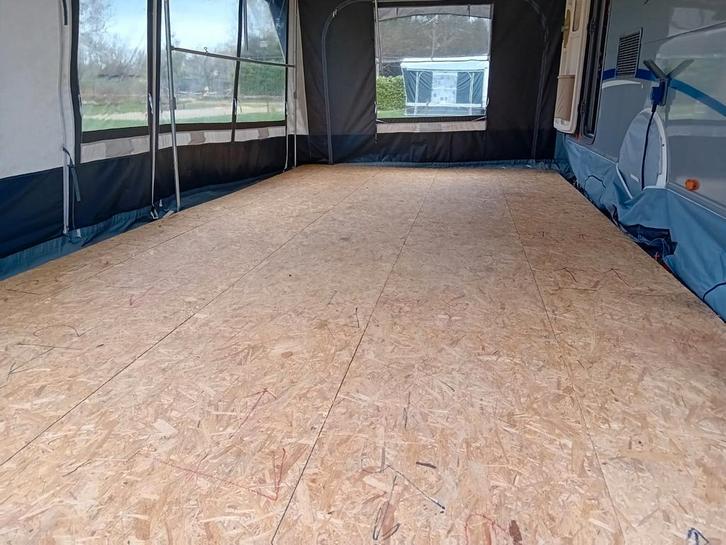 2.66m bij 5.78m en 8.5 cm hoog hout, Tuin en Terras, Terrasdelen en Vlonders, Gebruikt, Hout, Ophalen of Verzenden