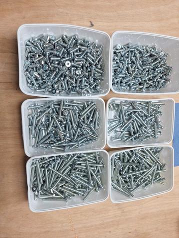 M6 Inbusboutjes. Bolkop. beschikbaar voor biedingen