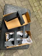 2x Nima X Deurklinken - Mat Zwart, Nieuwstaat, Ophalen of Verzenden, Zo goed als nieuw, IJzer, Klink of Kruk