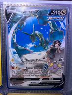 Rayquaza V 194, Hobby en Vrije tijd, Verzamelkaartspellen | Pokémon, Ophalen, Zo goed als nieuw, Losse kaart