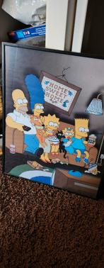 Simpsons Canvas - Home Sweet Home, Ophalen of Verzenden