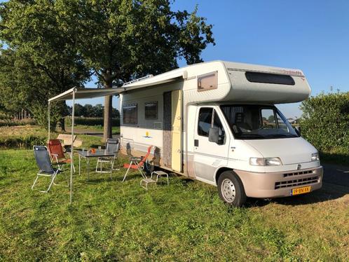 Camper Dethleffs (fiat Ducato 2,5 TDI), Caravans en Kamperen, Campers, Particulier, tot en met 6, Alkoof, Dethleffs, Fiat, Diesel