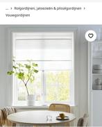 Ikea vouwgordijn wit 130x160 cm, Ophalen of Verzenden, Zo goed als nieuw, Wit, Minder dan 100 cm
