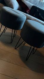 Industriële Bijzetkrukjes - Set van 2, Ophalen, Minder dan 50 cm, Rond, Zo goed als nieuw