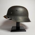Duitse M42 helm EF66 ND, Ophalen of Verzenden, Duitsland, Helm of Baret