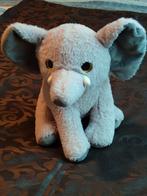 Grijze Olifant Knuffel - 30 cm, Ophalen of Verzenden, Zo goed als nieuw, Olifant