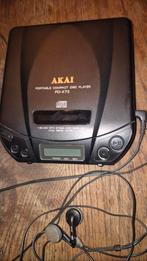 Akai PD-X73 Draagbare CD-speler met Oordopjes, Ophalen of Verzenden, Discman