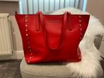 Michael Kors Large Leather Tote “Alleen Ophalen”, Ophalen, Zo goed als nieuw, Rood, Overige typen