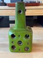 Jaren 70 Vintage Keramiek lampenkap  Groen ( Herda ? ), Huis en Inrichting, Lampen | Lampenkappen, Ophalen, Rond, Zo goed als nieuw