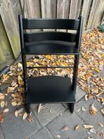 Stokke tripp trapp oud model zwart, Kinderen en Baby's, Kinderstoelen, Ophalen, Zo goed als nieuw, Meegroeistoel