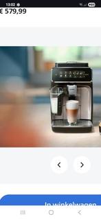 Koffiemachine Philips 3300 serie, EP 3347/90, Witgoed en Apparatuur, Ophalen, Afneembaar waterreservoir, 10 kopjes of meer, Zo goed als nieuw