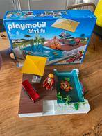 Playmobil City Life Zwembad 5575, Ophalen of Verzenden, Gebruikt, Complete set