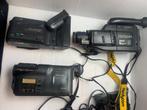 Lot met 3 video camera’s  Sony Fujix Panasonic Video 8 Svhs, Audio, Tv en Foto, Videocamera's Analoog, Camera, Hi 8, Ophalen of Verzenden