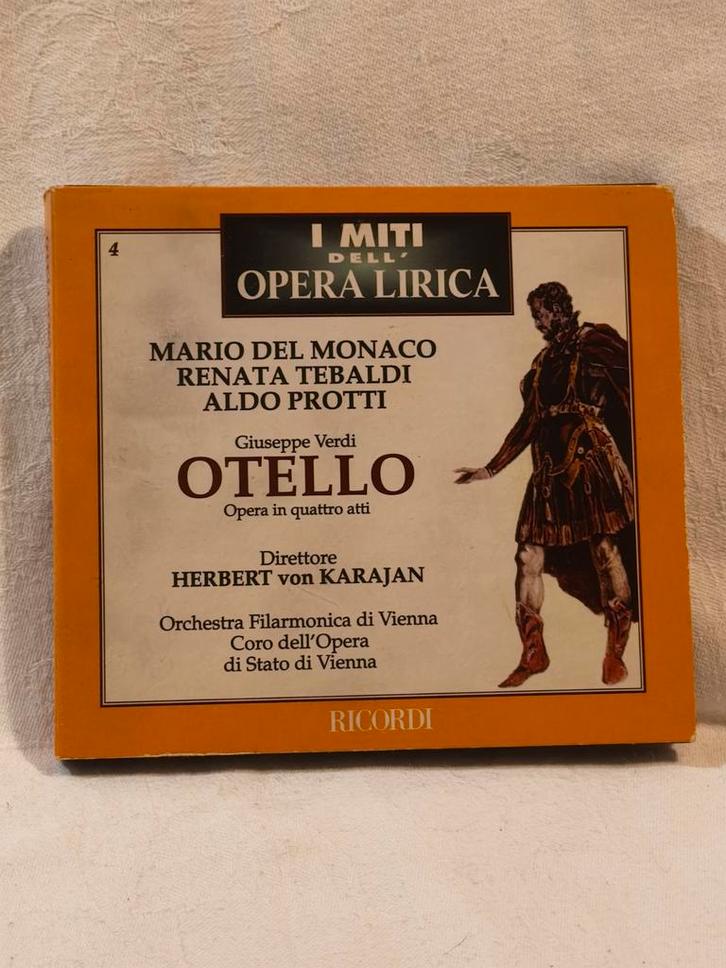 Giuseppe Verdi - Otello (2 cd's), Cd's en Dvd's, Cd's | Klassiek, Gebruikt, Opera of Operette, Romantiek, Ophalen of Verzenden