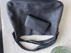 FRED DE LA BRETONIERE SET TAS + PORTEMONNEE NAVY, Ophalen of Verzenden, Zo goed als nieuw, Blauw, Overige typen