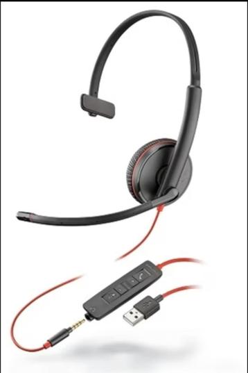 Plantronics Blackwire C3215-USB A black beschikbaar voor biedingen