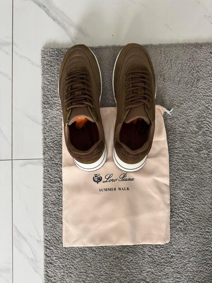 Loro Piana Summer Walk Sneakers Maat 44, Kleding | Heren, Schoenen, Nieuw, Sneakers of Gympen, Overige kleuren, Ophalen of Verzenden
